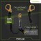 Frontline Patriot 6' Double Leg Elastic Lanyard with Rebar Hook Ends LES62R-US - alternate 3